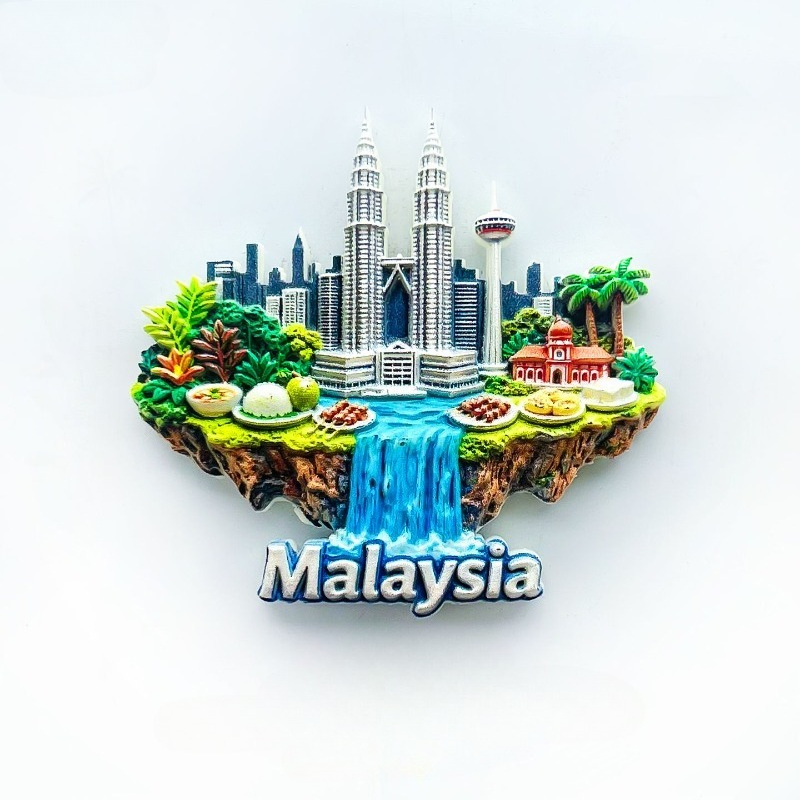Home Decor Malaysia - Kuala Lumpur Fridge Magnet - Stunning