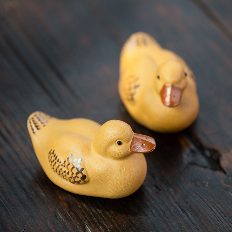 Home Decor Duck - Handmade Yixing Zisha Cute Duck Tea