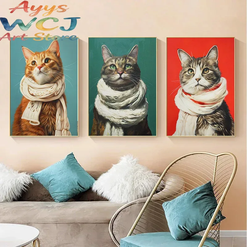 Home Decor Duck - Vintage Cute Animal Rabbits Dog Cat