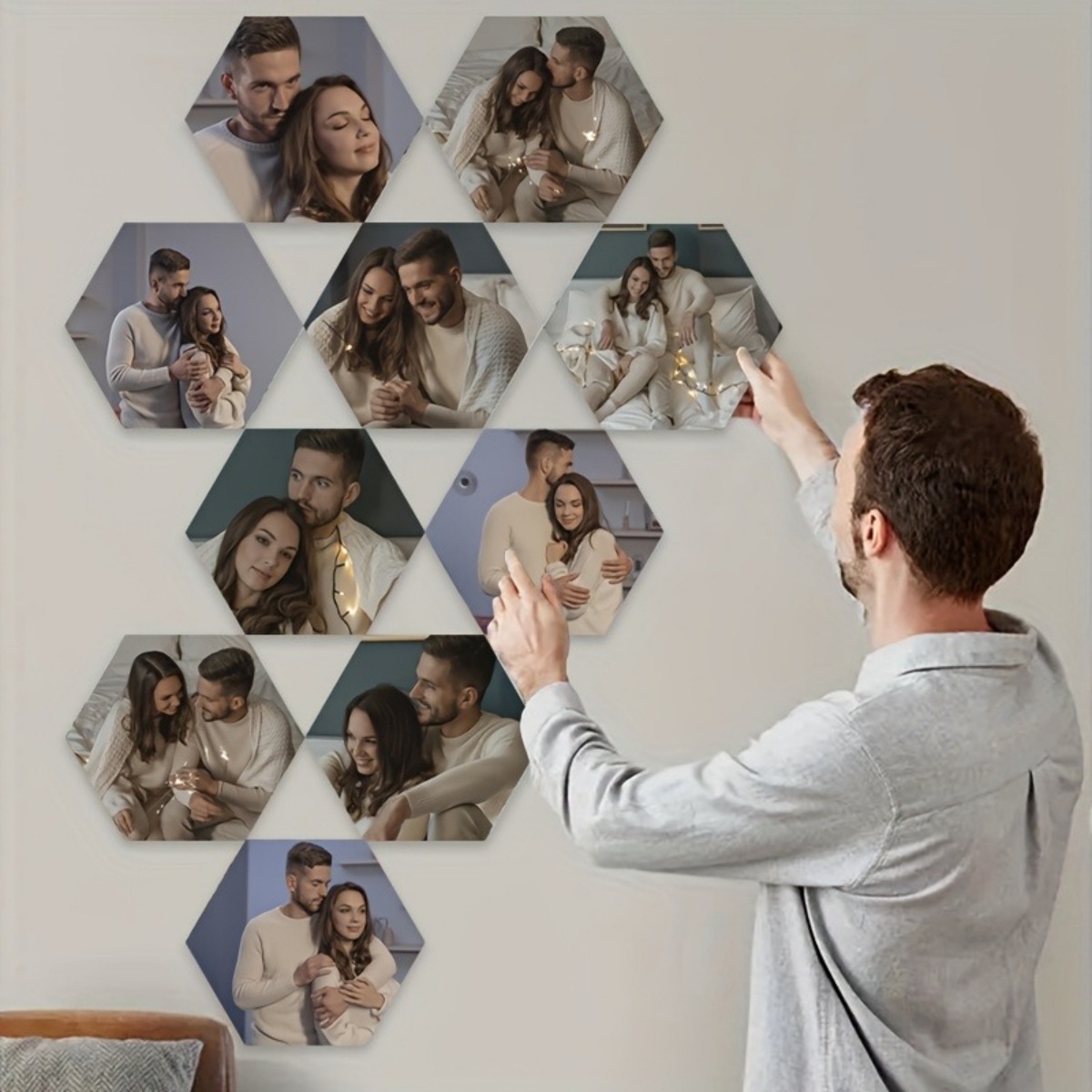 Home Decor Halloween - Custom Wall Decor — Modern Hexagonal