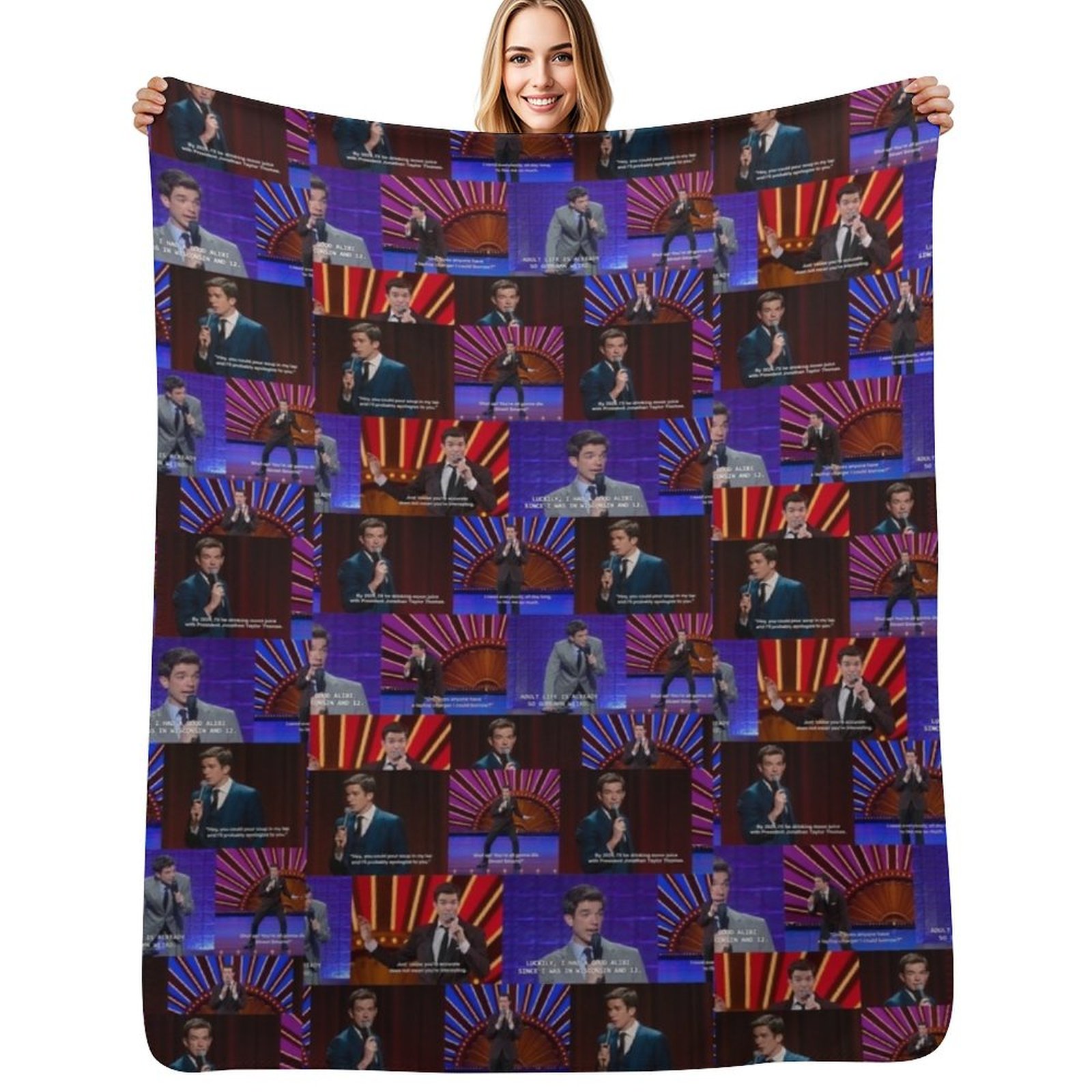 Home Decor Netflix - John Mulaney - Netflix Specials Throw