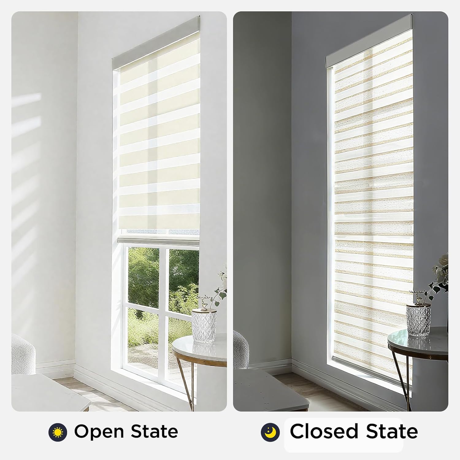 Home Decor Window Blinds - Custom Factory Price Noise Reduction Cordless