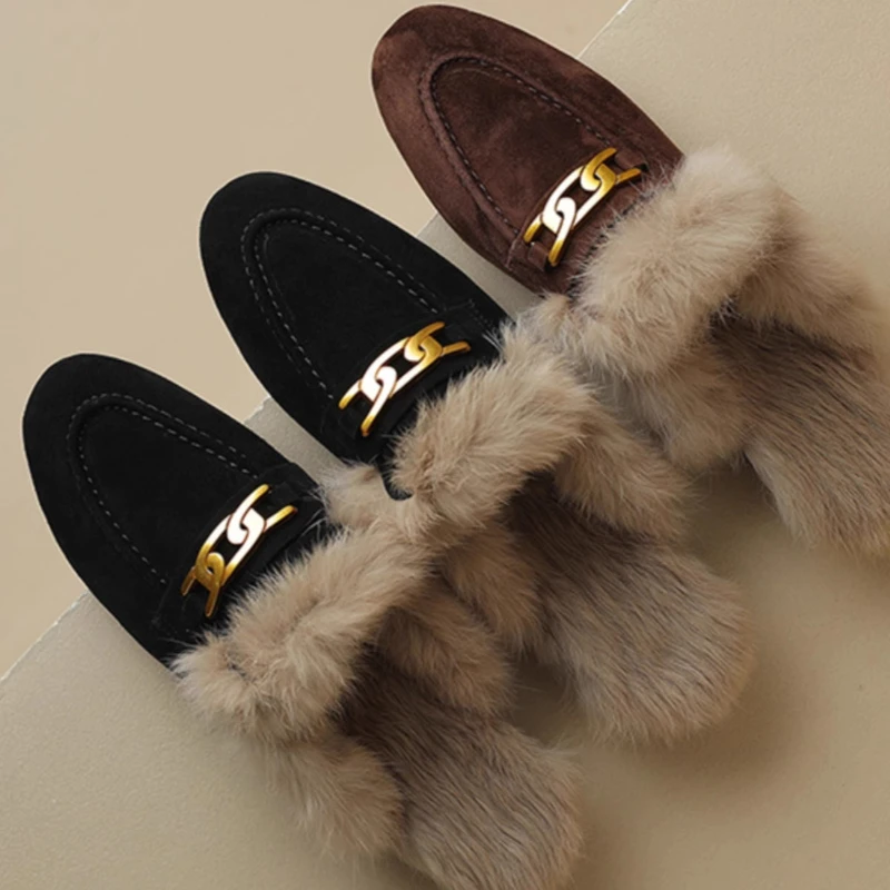 Home Decor Retro - Women's Fashion Plush Slippers Winter New
