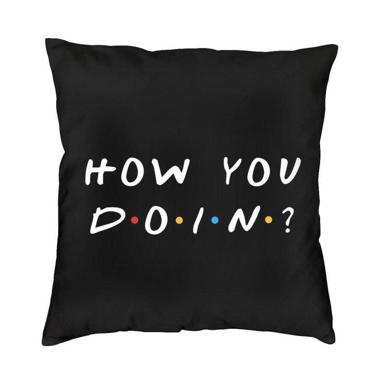 Home Decor How To - Tv Show Friends Funny Quote Cushion