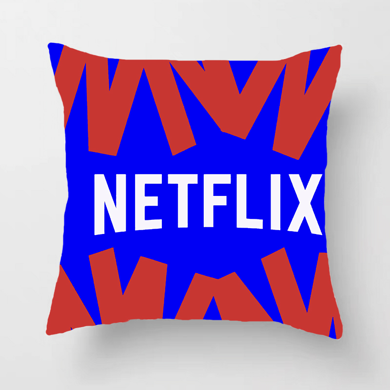 Home Decor Netflix - Cushion Cover for Sofa Netflix logo