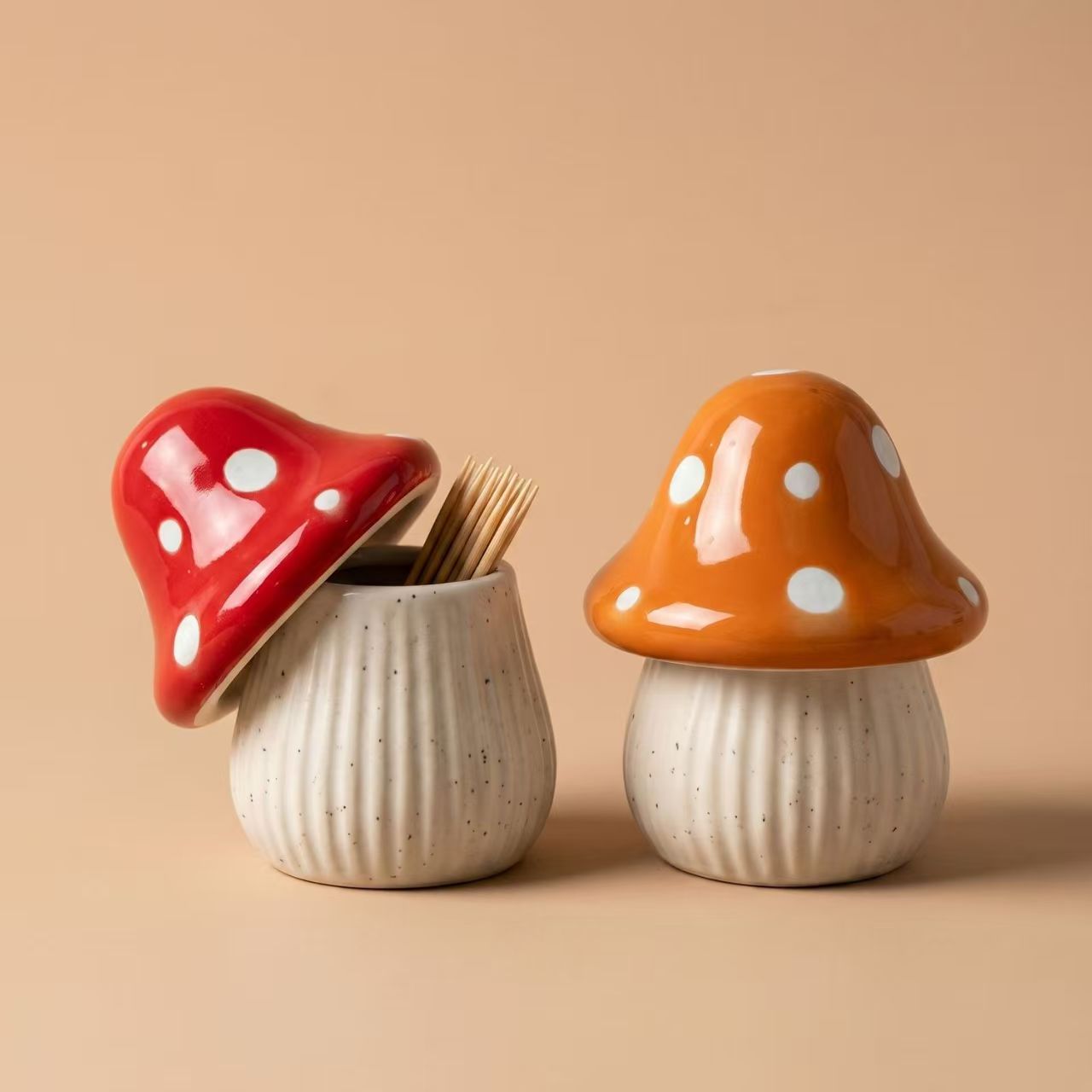 Cartoon Mushroom Ceramic Stora - огляд і ціна Home Decor Organizer
