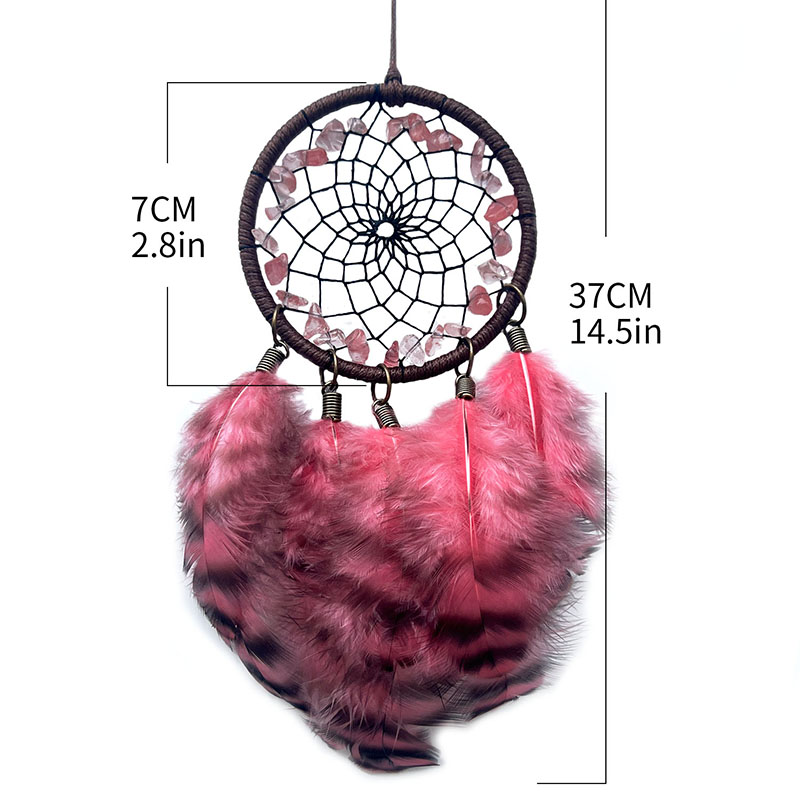 Boho Crystal Feathers Dream Ca - огляд і ціна Boho Wind Chimes