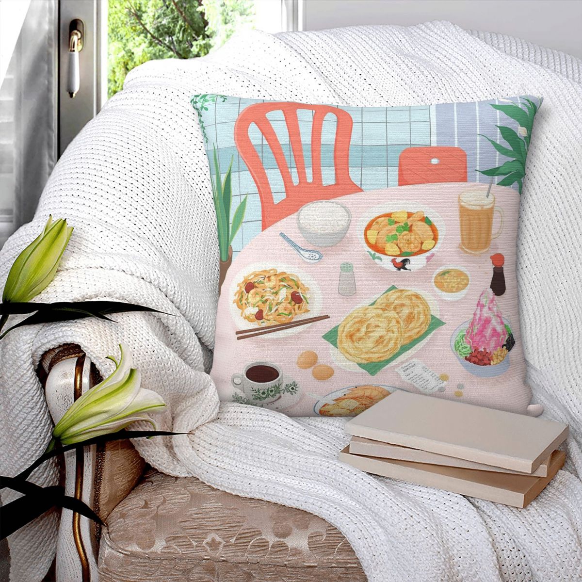 Kopitiam Food Malaysia Pillowc - огляд і ціна Home Decor Malaysia