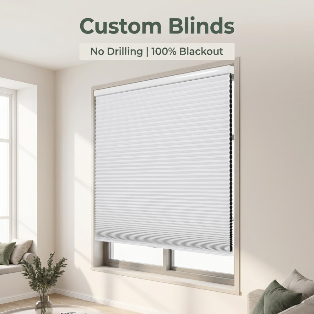 Custom Honeycomb Blinds Blind  - огляд і ціна Home Decor Window Blinds