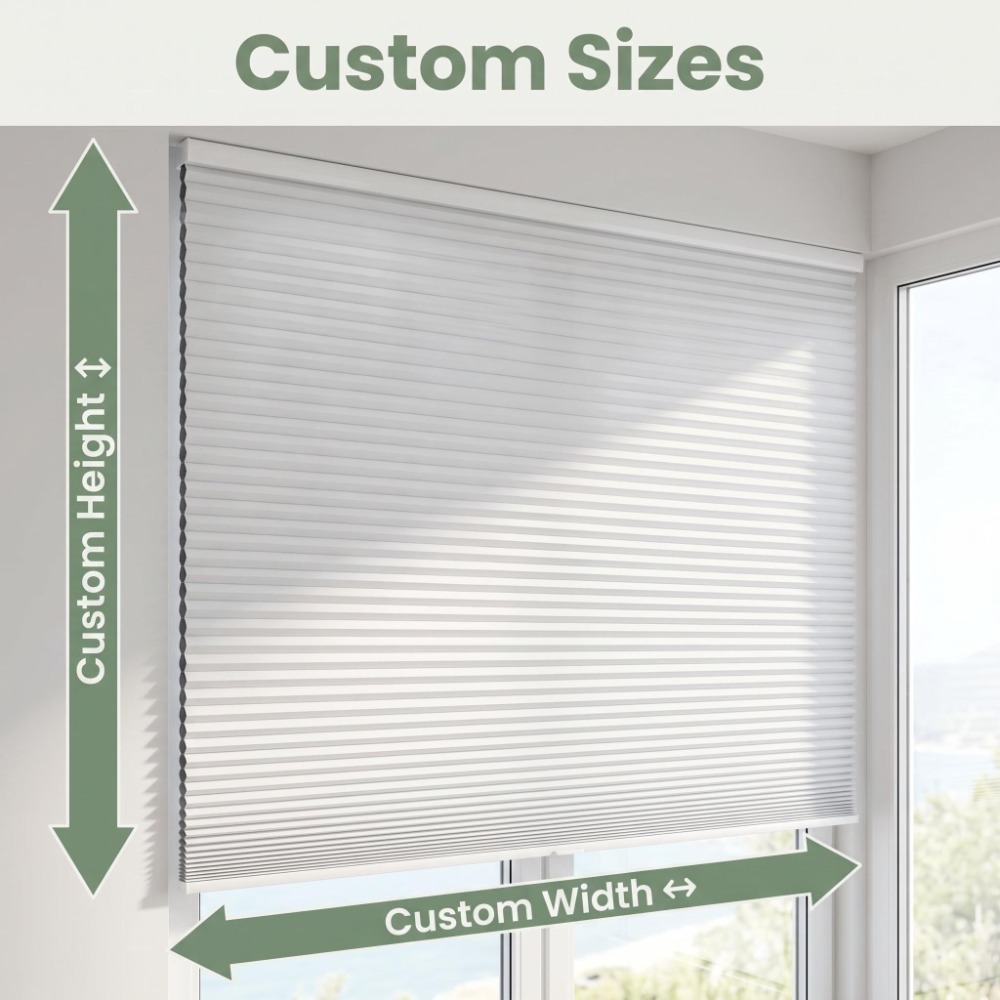 Custom Honeycomb Blinds Blind  - огляд і ціна Home Decor Window Blinds