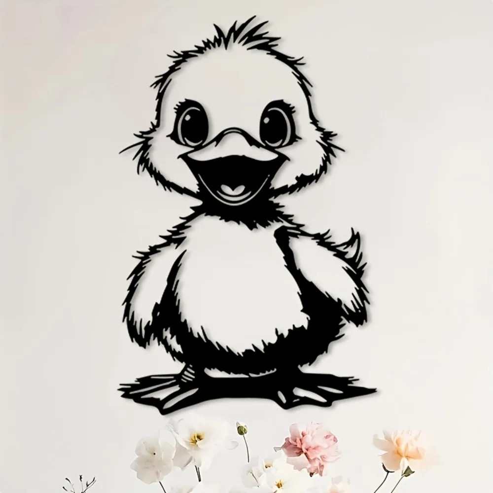 Cute Duck 2D Flat Printed Meta - огляд і ціна Home Decor Duck