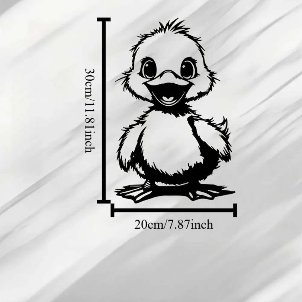 Cute Duck 2D Flat Printed Meta - огляд і ціна Home Decor Duck