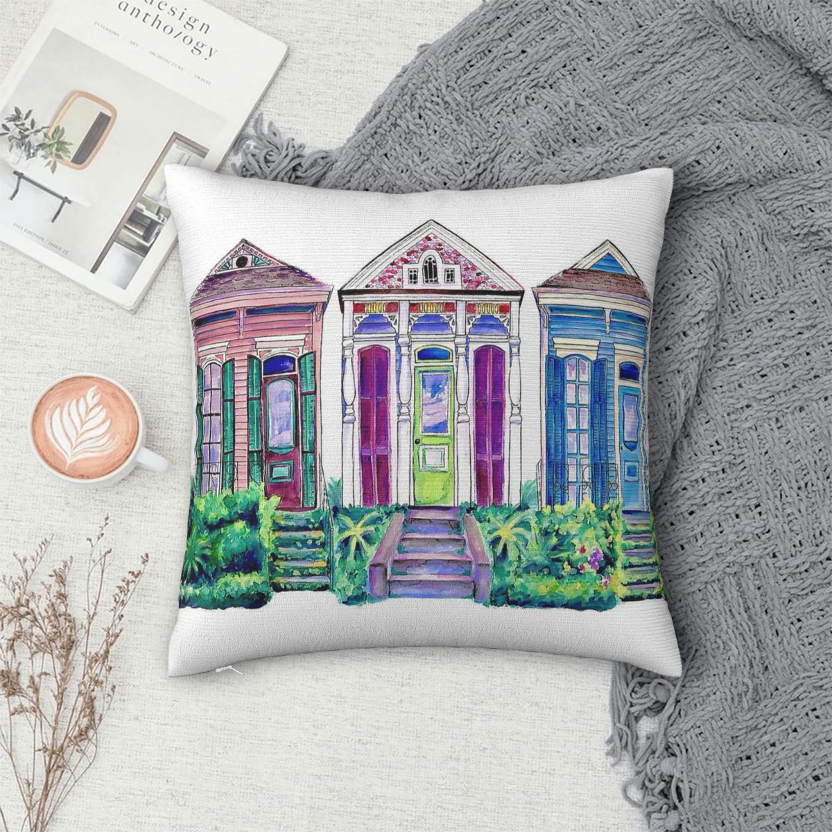 New Orleans Shotgun Houses Squ - огляд і ціна Home Decor New Orleans