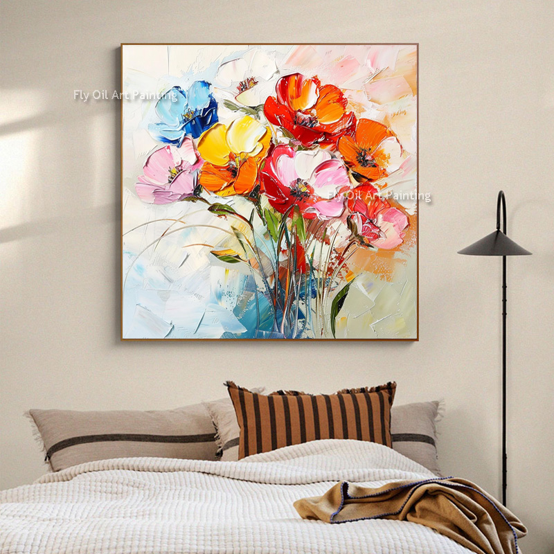 Thick Impasto Hand Painted Pop - огляд і ціна Home Decor Color Palettes