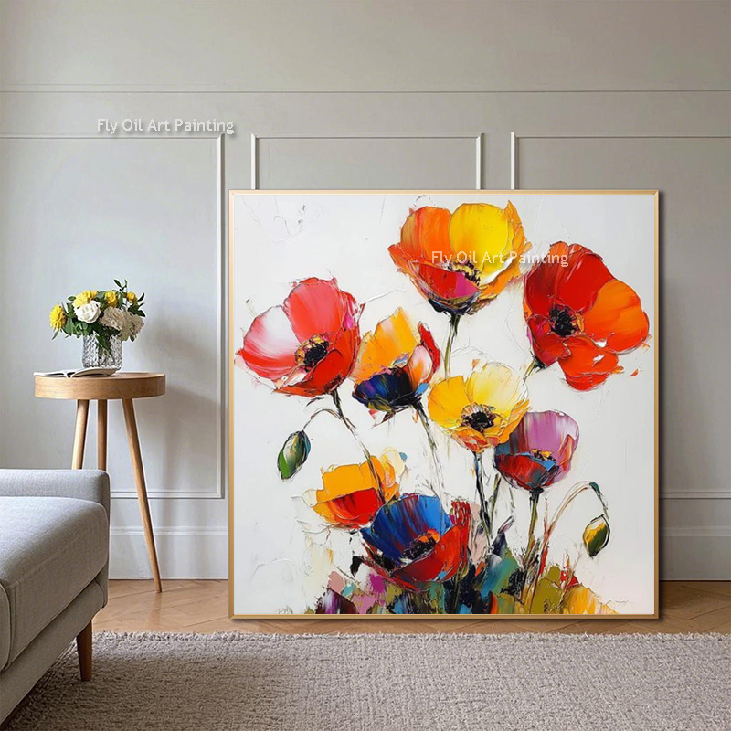 Thick Impasto Hand Painted Pop - огляд і ціна Home Decor Color Palettes