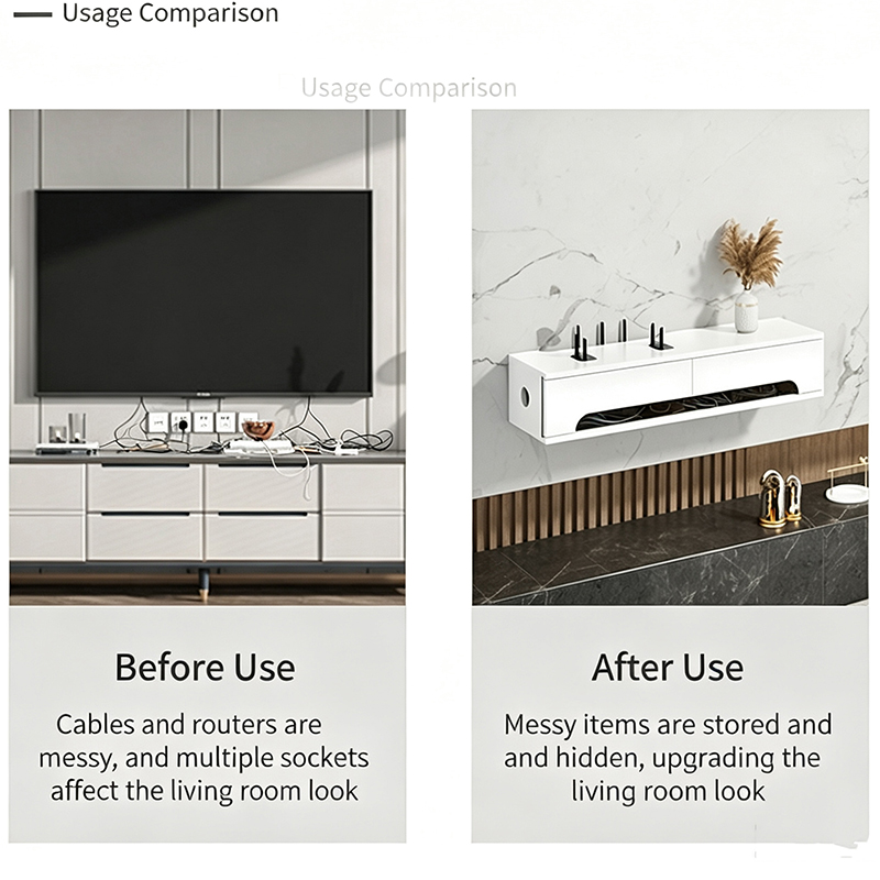 Wall‑Mounted Router Storage Bo - огляд і ціна Home Decor Organizer