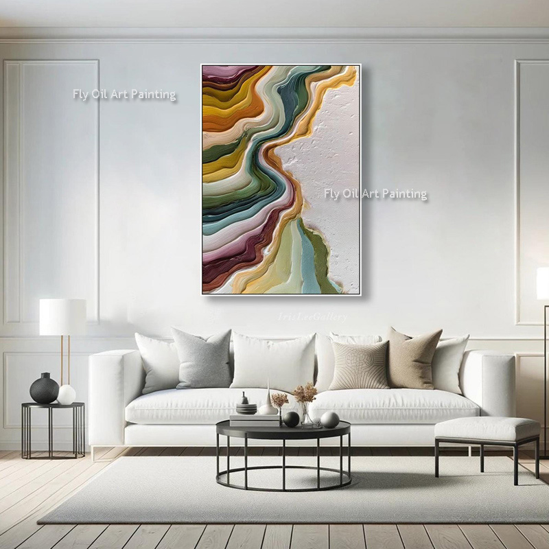 Hand Painted Palette Knife Lan - огляд і ціна Home Decor Color Palettes