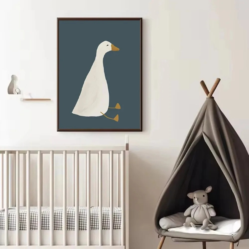 Pink Bow Goose Hat Mother Duck - огляд і ціна Home Decor Duck