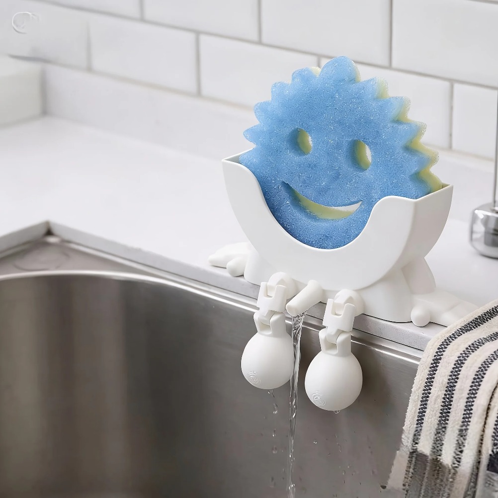 Drainable Soap & Sponge Holder - огляд і ціна Home Decor Organizer