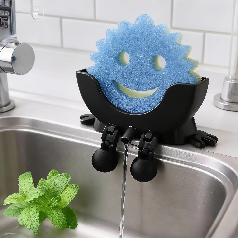 Drainable Soap & Sponge Holder - огляд і ціна Home Decor Organizer