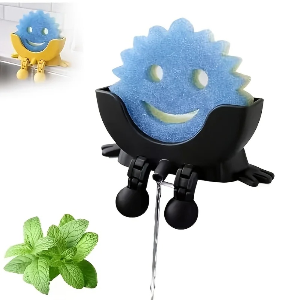 Drainable Soap & Sponge Holder - огляд і ціна Home Decor Organizer