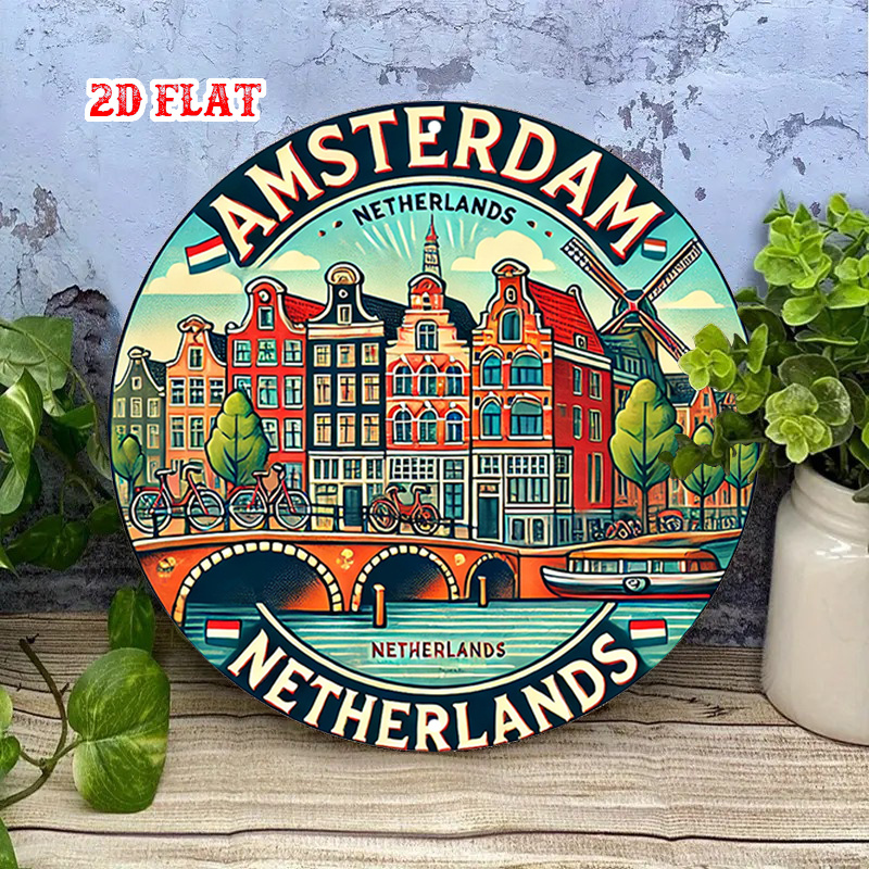 2D Flat, 1pc Amsterdam Netherl - огляд і ціна Home Decor Netherlands
