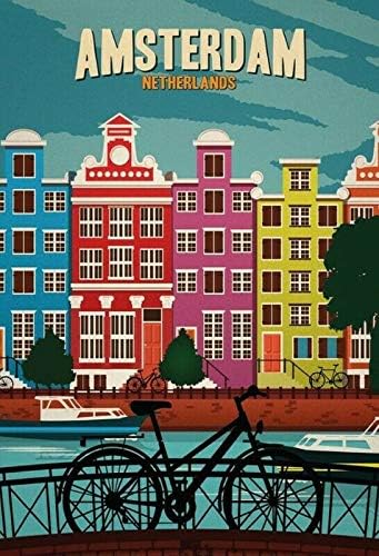 Metal Tin Sign Vintage Chic Ar - огляд і ціна Home Decor Netherlands