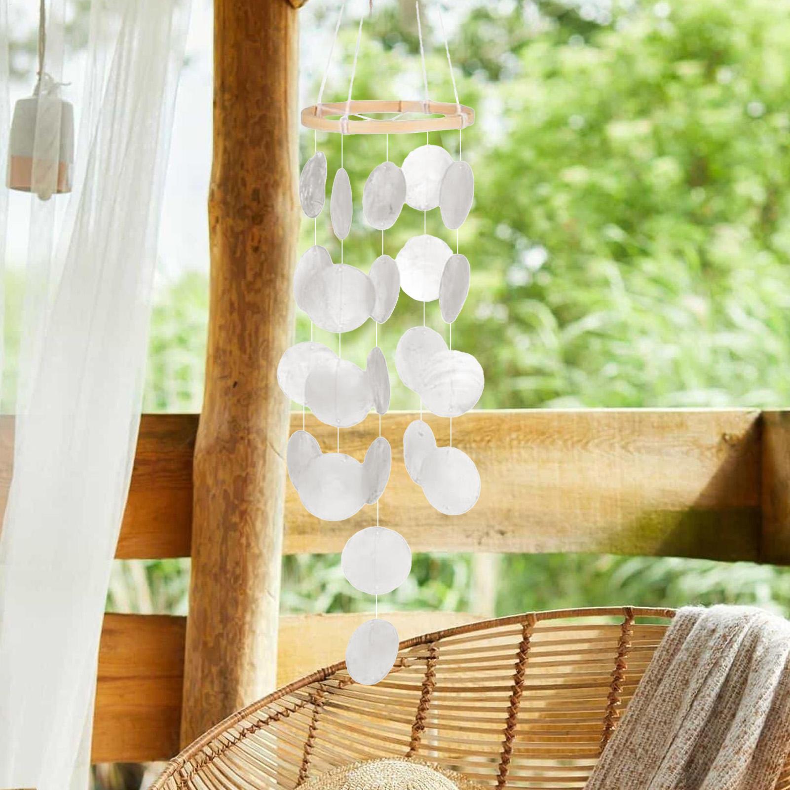 Shell Wind Chimes Patio Coasta - огляд і ціна Boho Wind Chimes