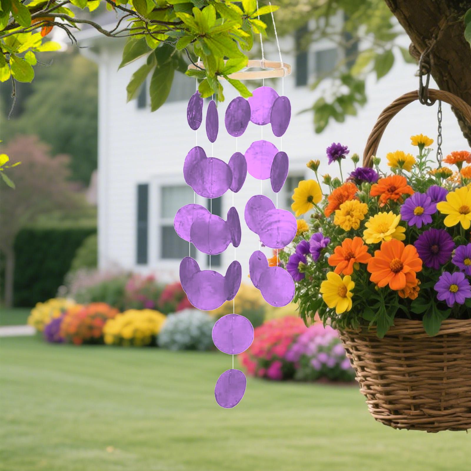 Shell Wind Chimes Patio Coasta - огляд і ціна Boho Wind Chimes