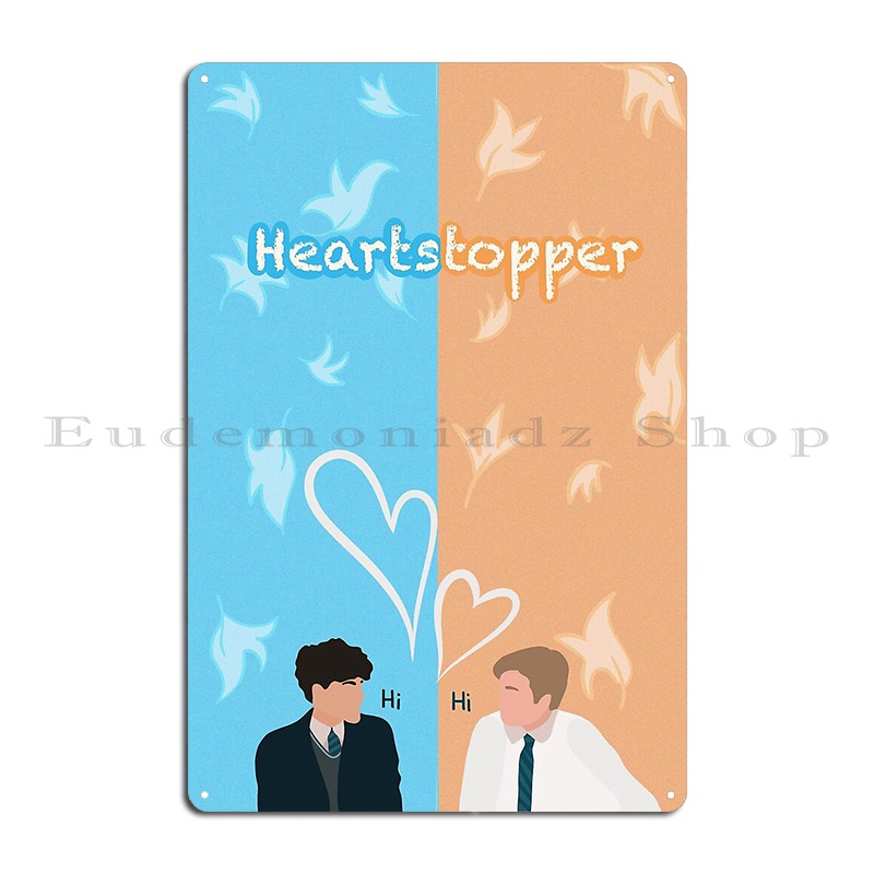 Heartstopper Netflix Metal Sig - огляд і ціна Home Decor Netflix