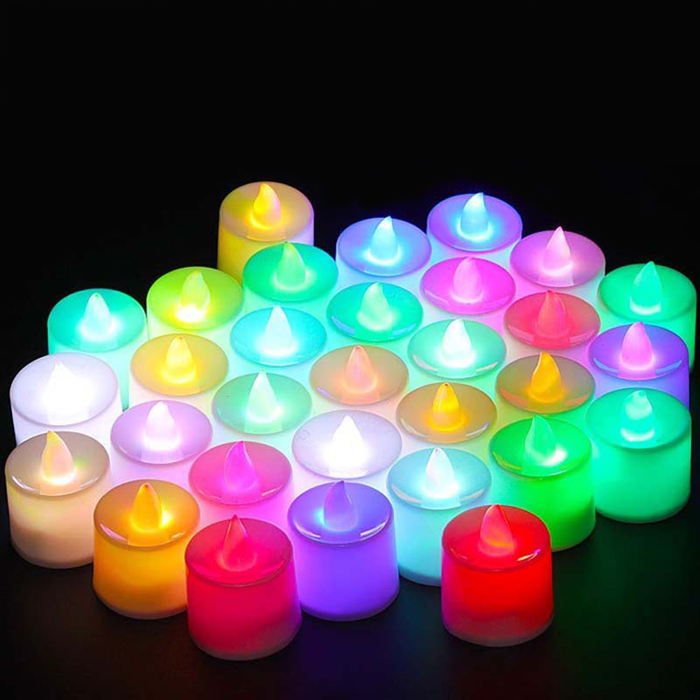 12pcs Mini LED Candle Lights,  - огляд і ціна Home Decor White