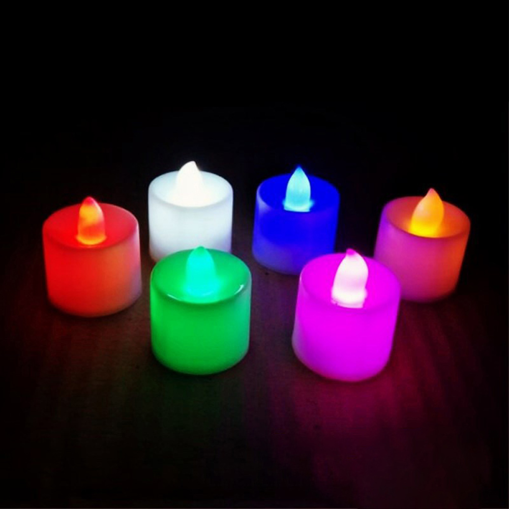 12pcs Mini LED Candle Lights,  - огляд і ціна Home Decor White