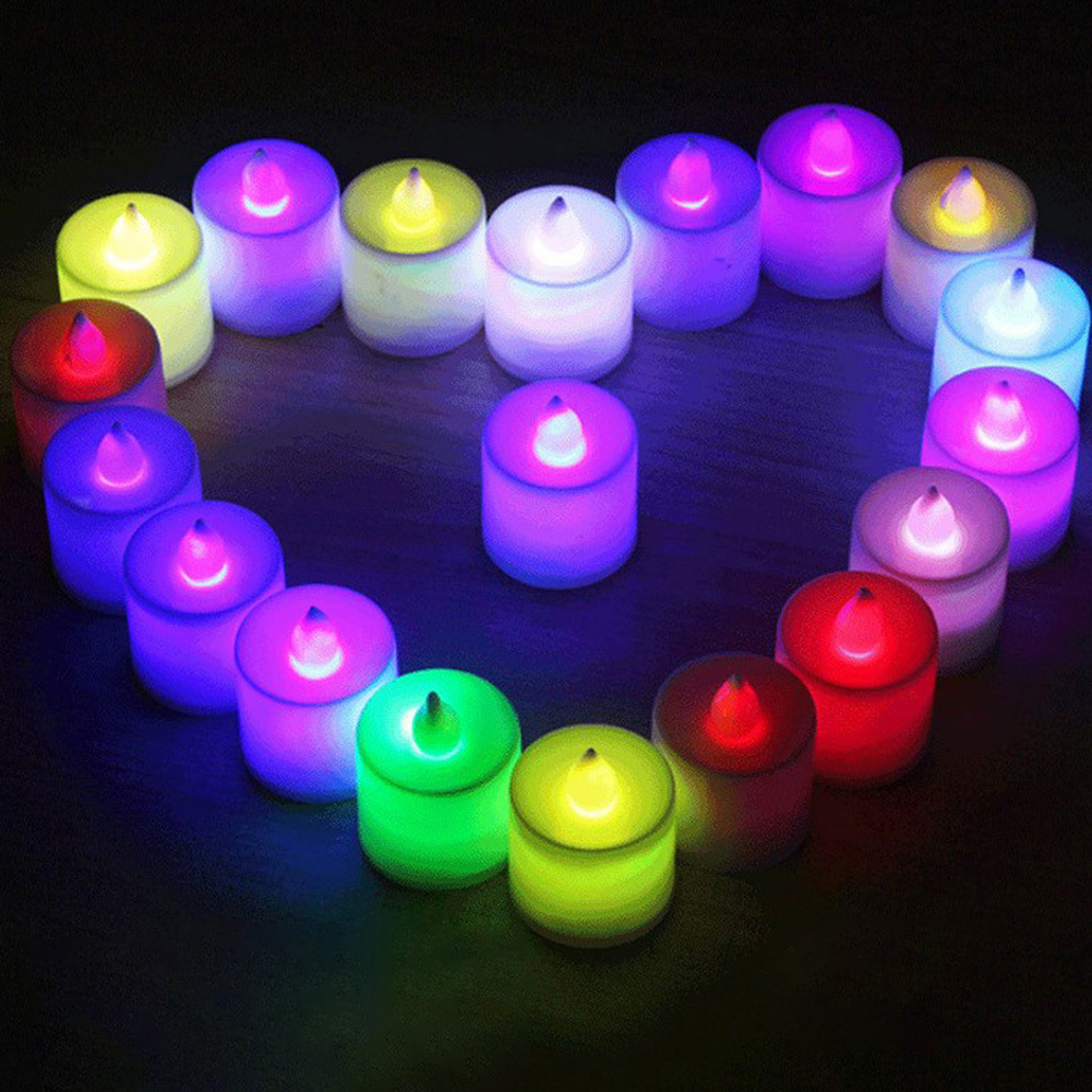 12pcs Mini LED Candle Lights,  - огляд і ціна Home Decor White