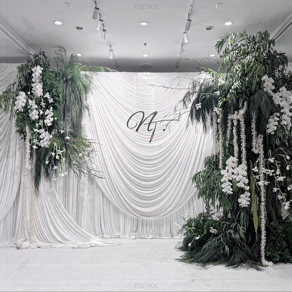 FSDKX Cheap White Ice Silk Clo - огляд і ціна Home Decor White