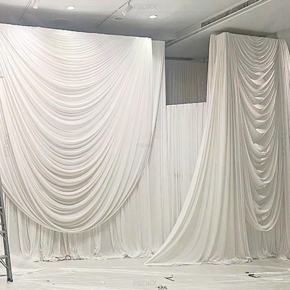 FSDKX Cheap White Ice Silk Clo - огляд і ціна Home Decor White