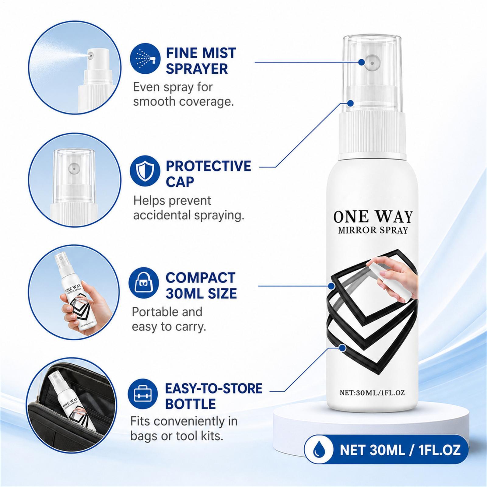Reflective Window Spray 30ml Q - огляд і ціна Home Decor Window Blinds