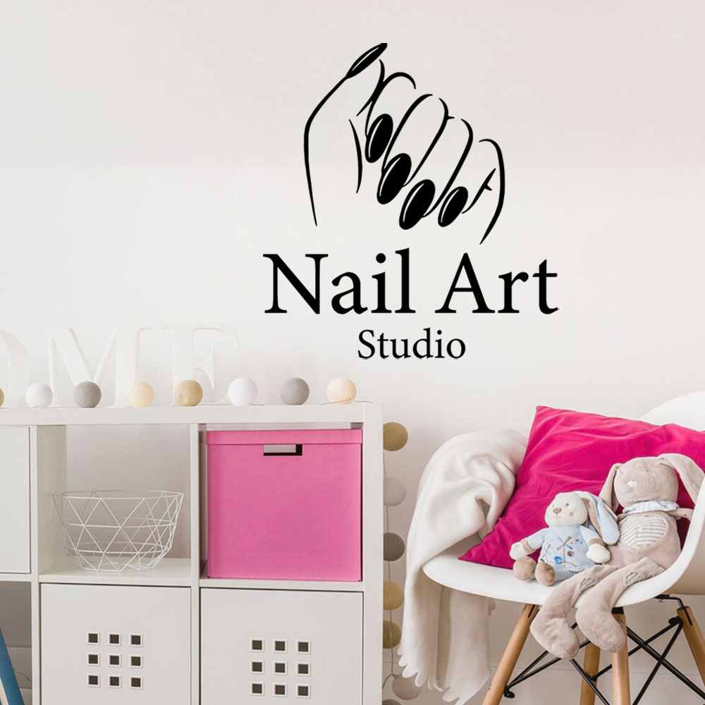 1PC Colorful Manicure Customiz - огляд і ціна Home Decor Sticker