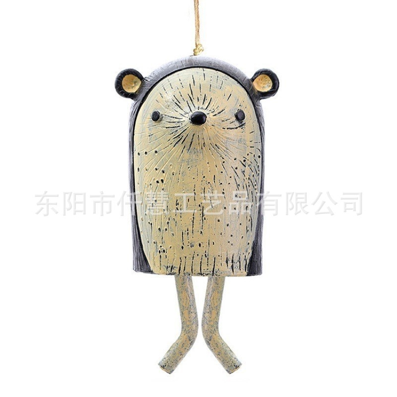 Resin Bear Wind Chime Boho Han - огляд і ціна Boho Wind Chimes