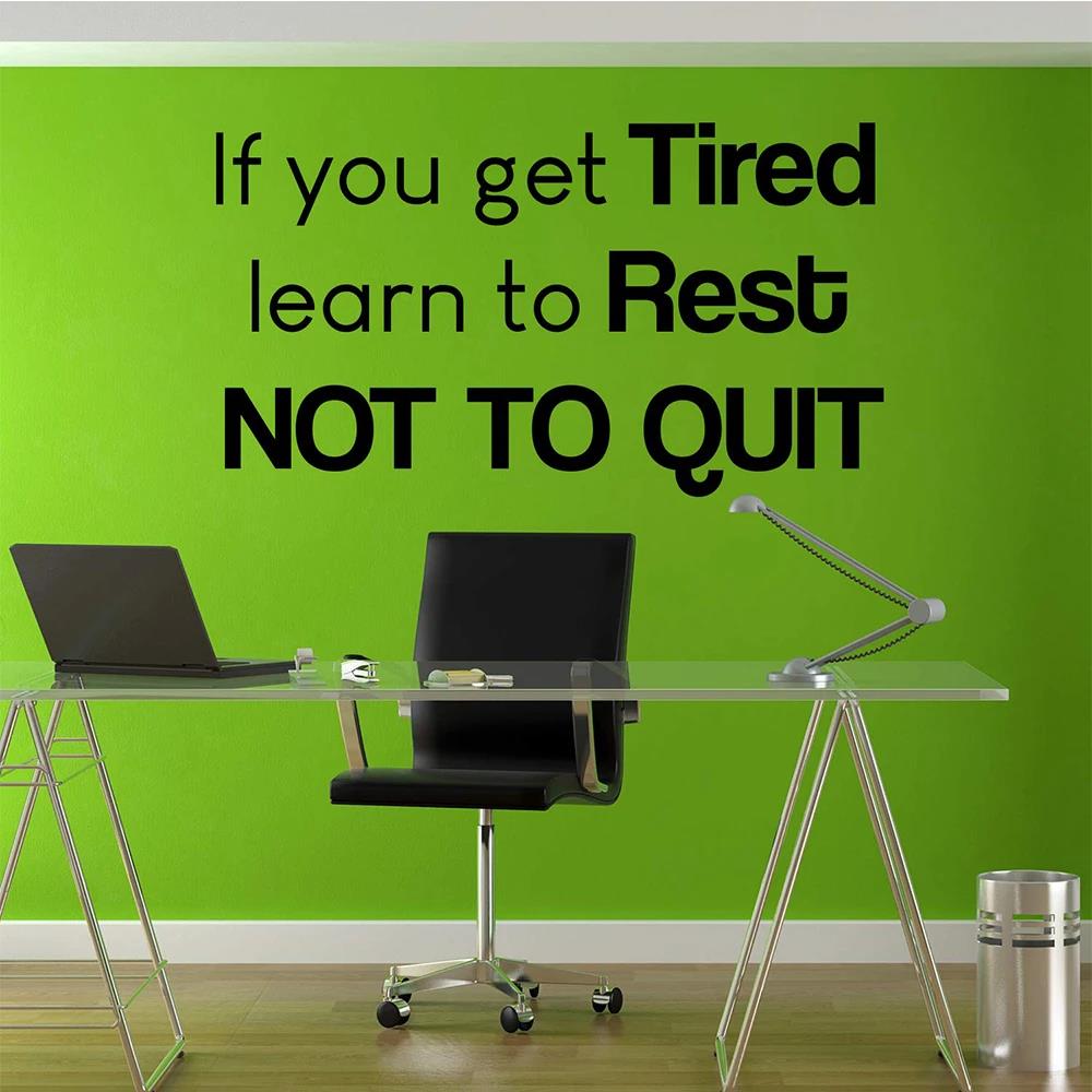 1pc Quotes Wall Sticker Self-a - огляд і ціна Home Decor Window Blinds