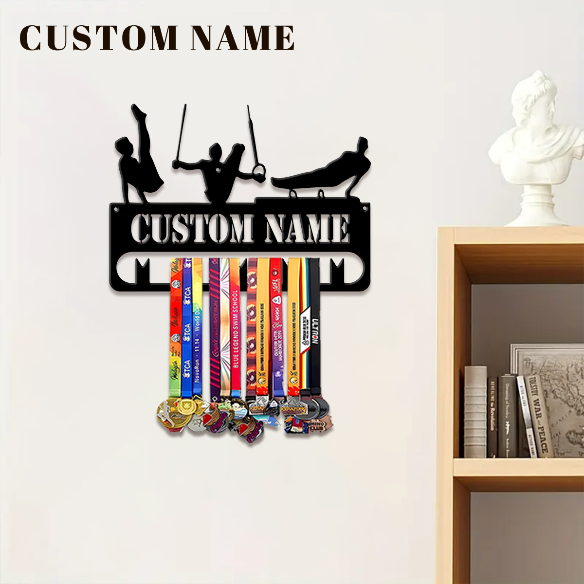 1pc Custom Fitness Metal Medal - огляд і ціна Home Decor Organizer
