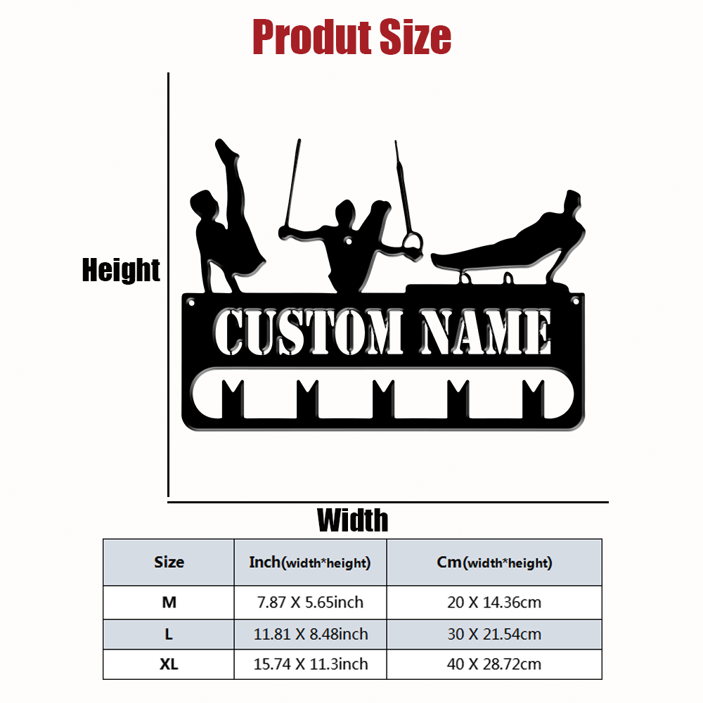 1pc Custom Fitness Metal Medal - огляд і ціна Home Decor Organizer