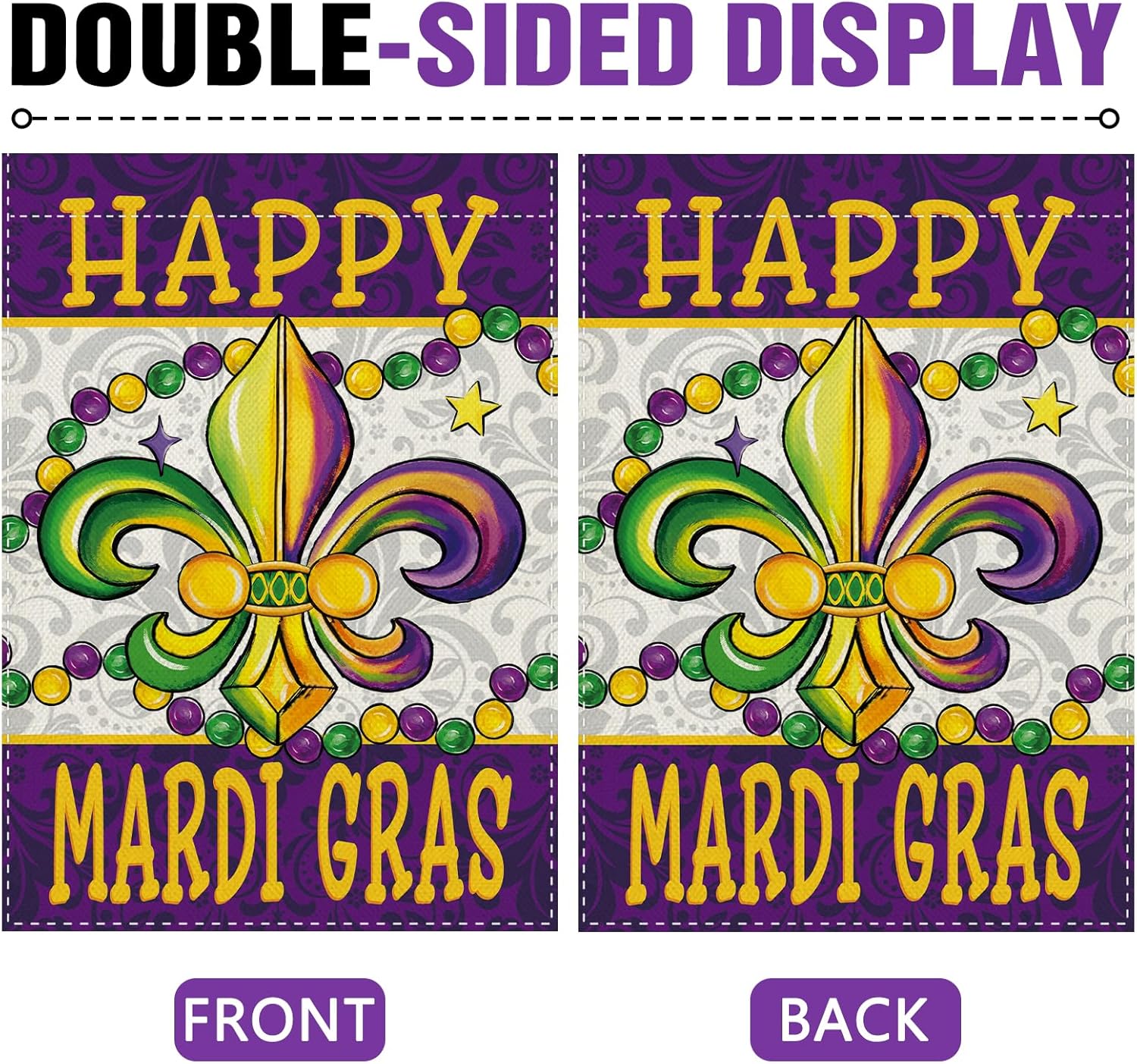 Dyrenson Happy Mardi Gras Fleu - огляд і ціна Home Decor New Orleans
