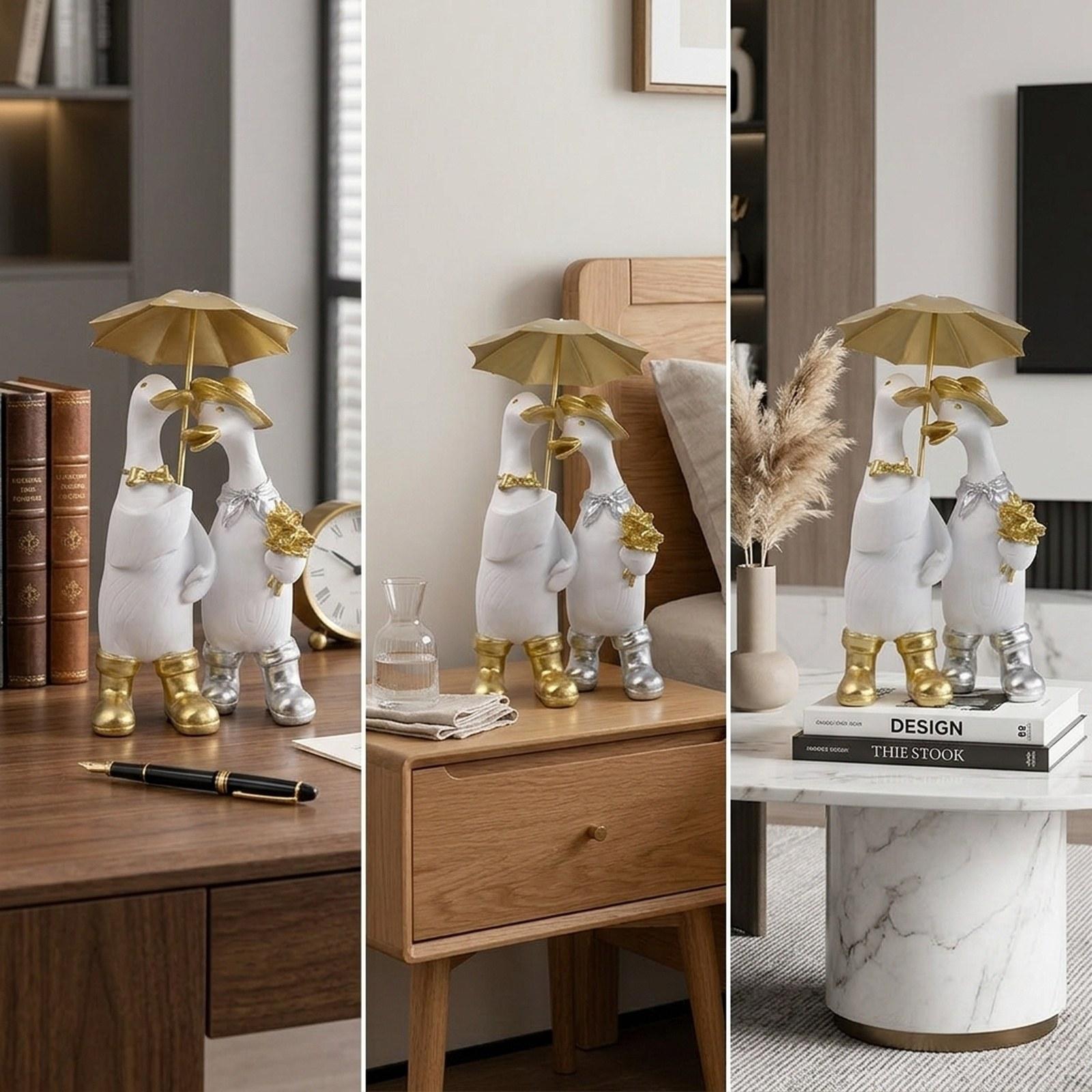 Lifelike Duck Statue Resin Ani - огляд і ціна Home Decor Duck