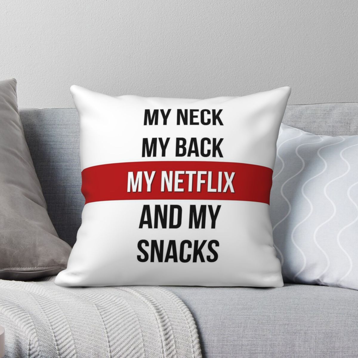 My Neck My Back My Netflix My  - огляд і ціна Home Decor Netflix