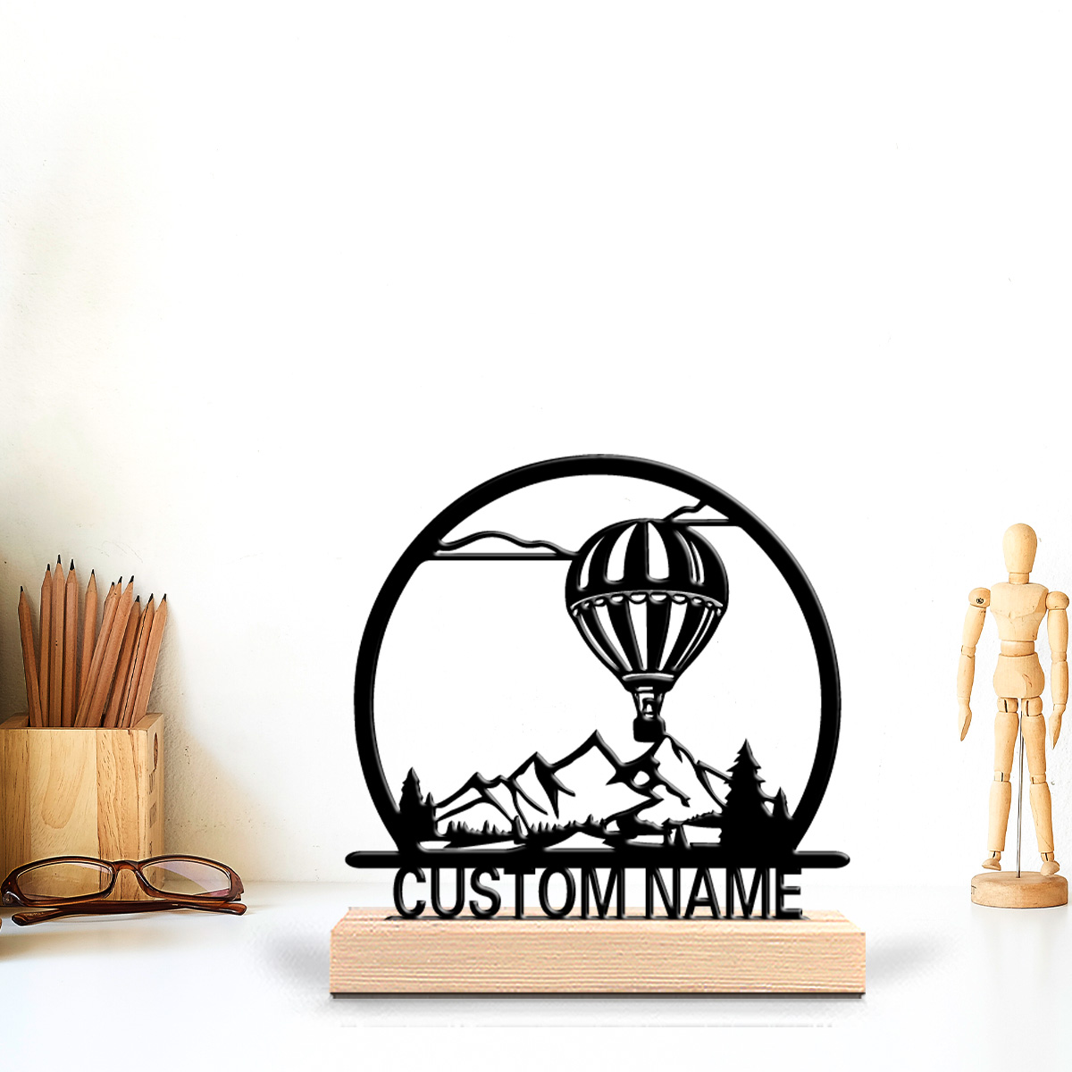 1pc Hot air balloon Customized - огляд і ціна Home Decor Zone