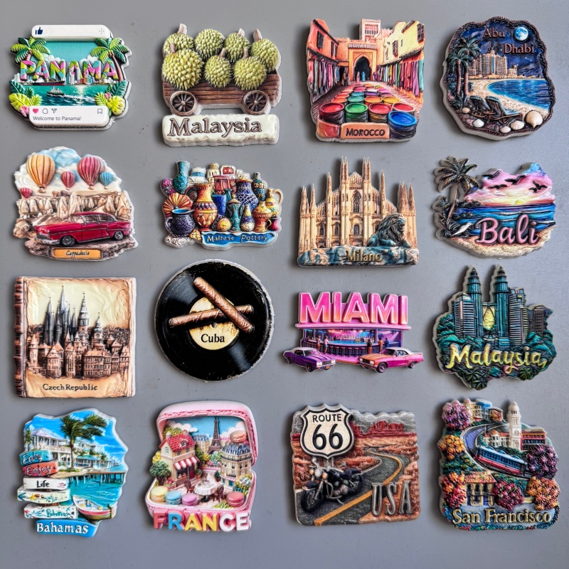 Fridge magnets Malta Malaysia  - огляд і ціна Home Decor Malaysia