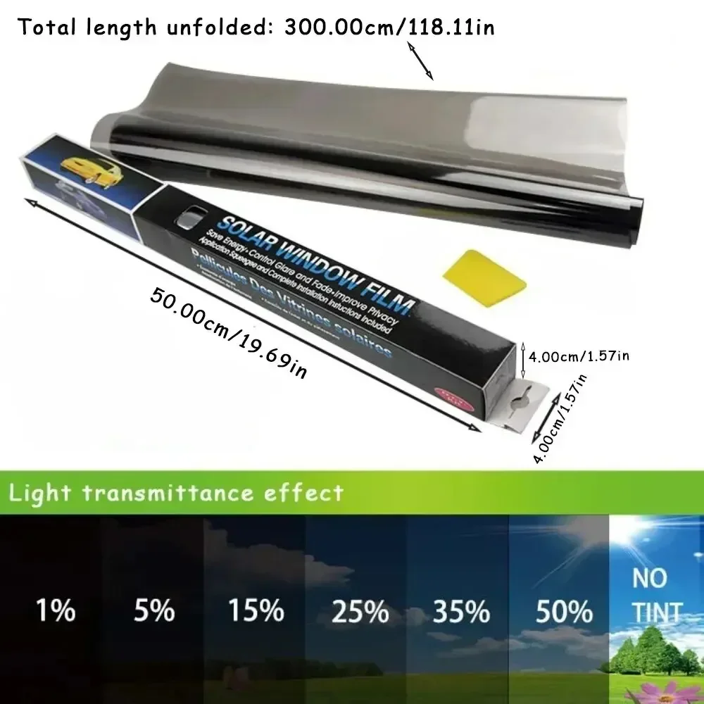 3Mx50CM VLT Black Car Window F - огляд і ціна Home Decor Window Blinds