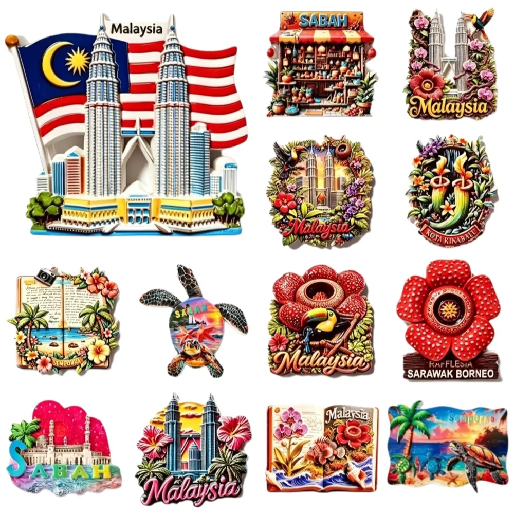 Malaysia Tourist Souvenir 3D R - огляд і ціна Home Decor Malaysia