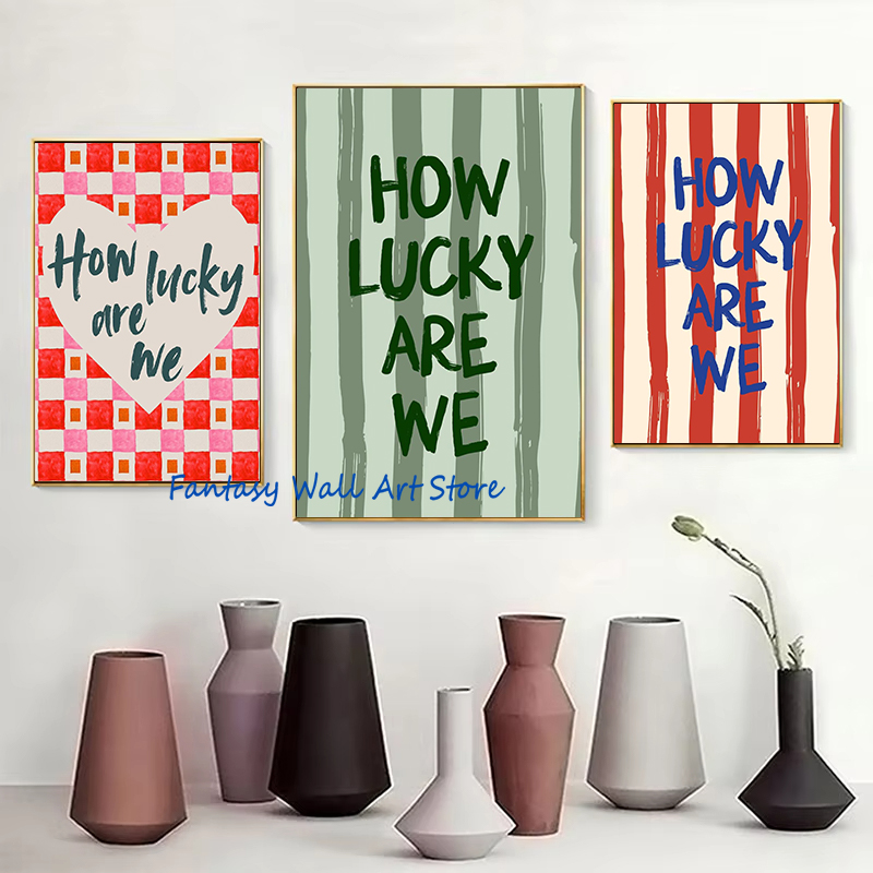 How Lucky Are We Trendy Quotes - огляд і ціна Home Decor How To