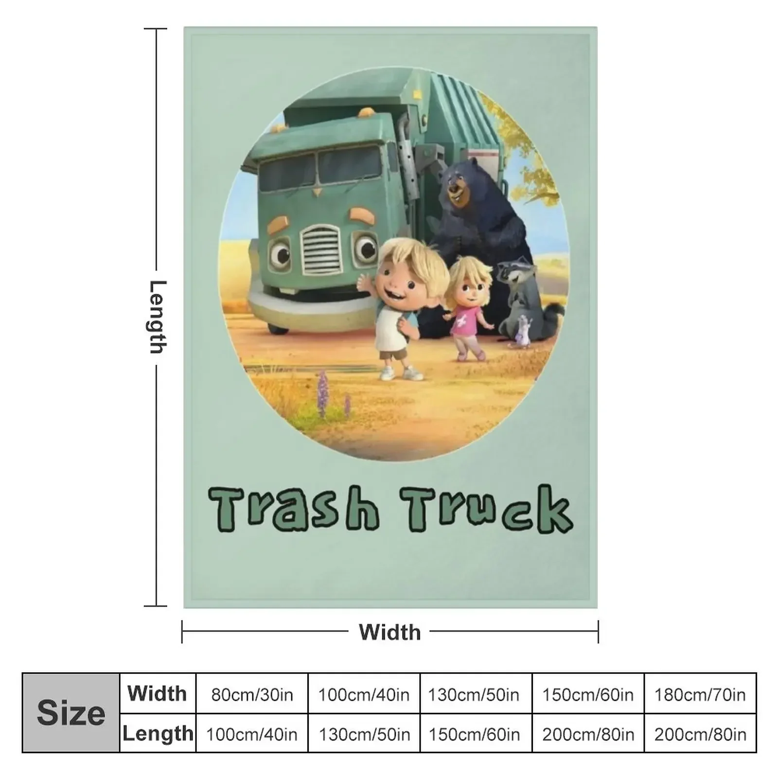Trash Truck Netflix animation  - огляд і ціна Home Decor Netflix